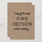 Invitation Moderne | GROOMSMAN | BEST MAN Funny Proposition (Devant / Derrière)