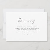 Invitation Moderne Heureux Jamais après l'invitation de la fê (Dos)