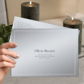 Invitation Moderne Luxe 15e Anniversaire de Mariage