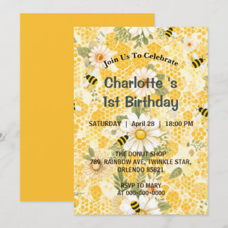 Invitation Moderne Mignon C'est si doux d'être le premier ann