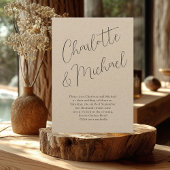 Invitation Moderne, minimaliste, typographie -