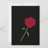 Invitation Moderne or et Mme mariage or (Dos)