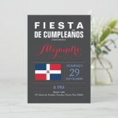 Invitation Moderne : Parti République Dominicaine (Debout devant)