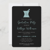 Invitation Moderne PharmD Pharmacy School Graduation (Devant)