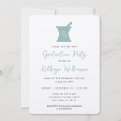 Invitation Moderne PharmD Pharmacy School Graduation (Devant)