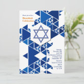 Invitation moderne pour Hanukkah (Debout devant)