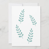 Invitation moderne pour Iftar de Ramadan avec arch (Dos)