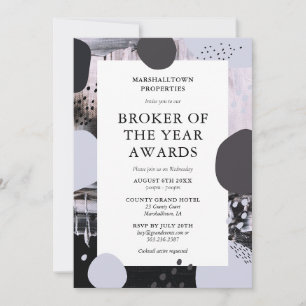 Invitation moderne pour la cérémonie de remise des