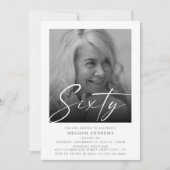 Invitation moderne pour une fête d'anniversaire de (Devant)