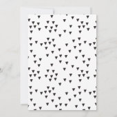 Invitation moderne pour une fête d'anniversaire su (Dos)