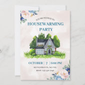 Invitation moderne pour une pendaison de crémaillè (Devant)