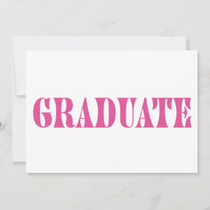Invitation moderne rose framboise pour une fête de