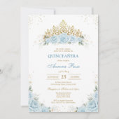 Invitation Moderne Rustique de Quinceanera (Devant)