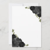 Invitation moderne rustique pour Quinceanera (Dos)