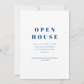 Invitation Moderne Simple Clean Photo Party de graduation (Dos)