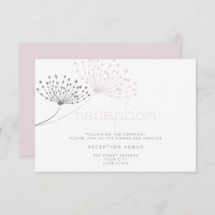Invitation Moderne simple Doodle Rose rose