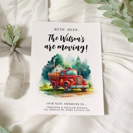 Invitation Moderne Simple Funny Nouvelle Maison Déménagement 