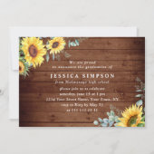 Invitation Moderne Simple Minimaliste 3 PHOTO Graduation Part (Dos)