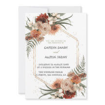 Moderne Simple Neutre Boho Floral