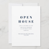 Invitation Moderne Simple Photo Propre Graduation (Dos)