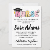 Invitation moderne simple soins infirmiers (Devant)