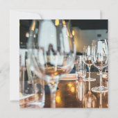 Invitation Moderne, Stock audacieuse du Bar Couples Douche (Dos)