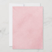 Invitation Moderne tendance Printemps Automne Floral Mariage  (Dos)