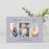 Invitation ModernGraduation Party Collage photo (Debout devant)