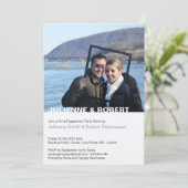 Invitation Moderniser votre propre groupe d'engagement photo (Debout devant)