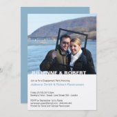 Invitation Moderniser votre propre groupe d'engagement photo (Devant / Derrière)