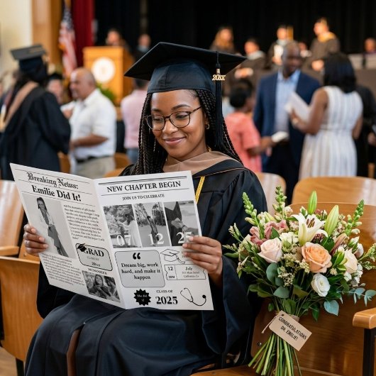 Invitation ModernMinimalist College Graduation Journal