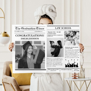 Invitation ModernMinimalist College Graduation Journal