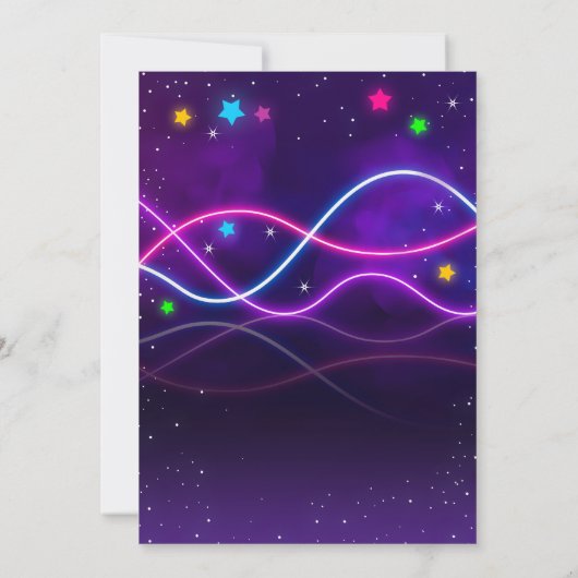 Invitation modifiable de bowling (Dos)