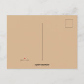 Invitation modifiable pour café et conversation (Dos)