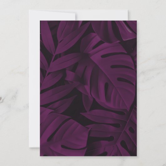 Invitation modifiable pour fête néon avec toboggan (Dos)