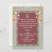 Invitation modifiable pour la cérémonie indienne d (Devant)