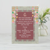 Invitation modifiable pour la cérémonie indienne d (Debout devant)