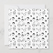 Invitation modifiable pour Un esprit brillant, un  (Dos)