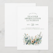 Invitation modifiable pour un événement pour les e (Devant / Derrière)