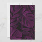 Invitation modifiable pour une fête néon avec tobo (Dos)