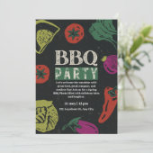 Invitation modifiable pour une soirée de jeux de B (Debout devant)