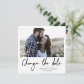 Invitation Modifier la date de la typographie instantanée dét (Debout devant)