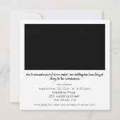 Invitation Modifier la date de la typographie instantanée dét (Dos)