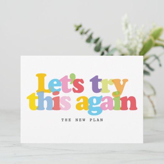 Invitation Modifier L'Événement Date De Report Annulé (Debout devant)