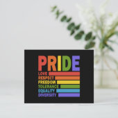 Invitation Mois de la fierté LGBT (Debout devant)