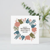 Invitation Mois de l'histoire des femmes (Debout devant)