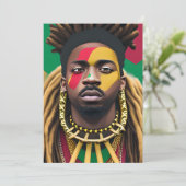 Invitation Mois de l'histoire noire Melanin King Bruh Bro Bro (Debout devant)