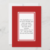 Invitation MOIS D'HISTOIRE NOIRE RETIRÉ | Fête de BHM (Dos)