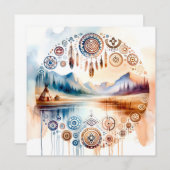 Invitation Mois du patrimoine amérindien (Devant / Derrière)