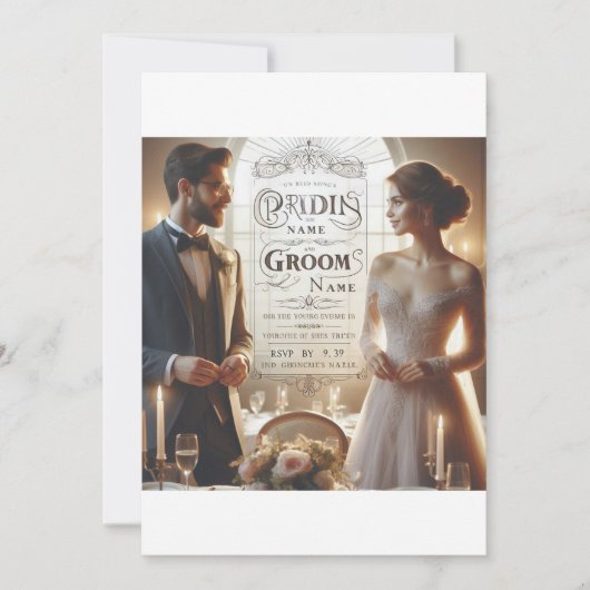 Invitation Moments enchantés : Une nuit pour se souvenir" (Devant)